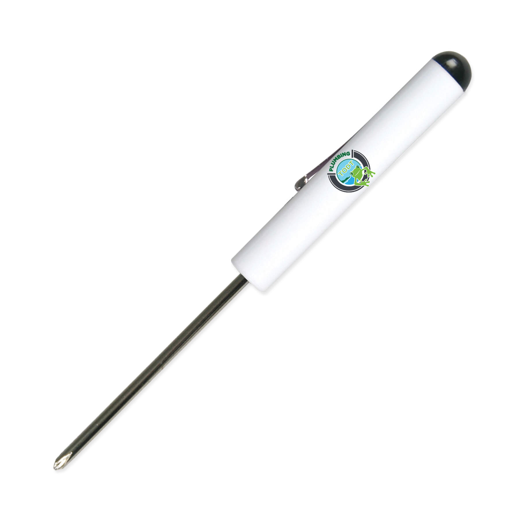 Pocket Screwdriver #0 Phillips Blade + Button Top FC                  